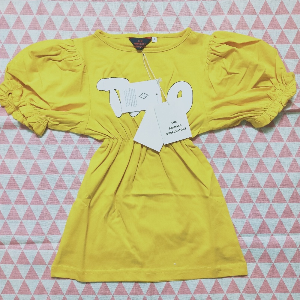 Tao yellow dress